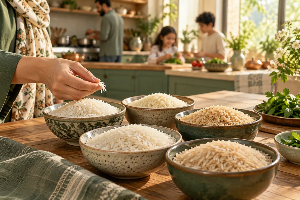 راهنمای انتخاب برنج برای مصرف روزانه خانواده