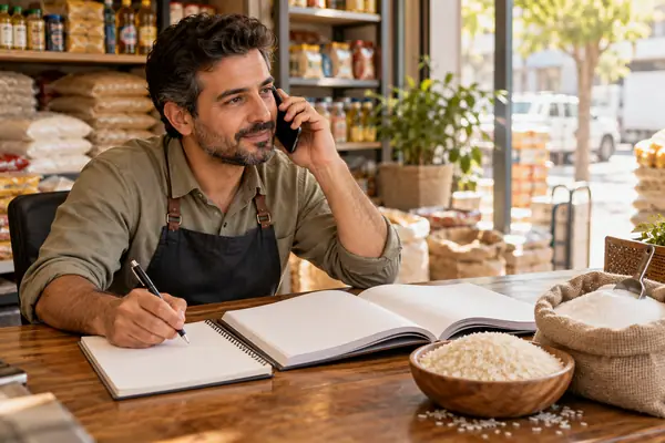 راهنمای سفارش تلفنی مواد غذایی